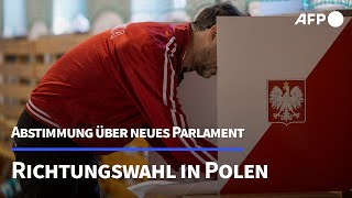 Richtungswahl in Polen: Enges Rennen erwartet | AFP