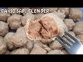 BAKSO SAPI BLENDER RUMAHAN KENYAL KRES TANPA PENGENYAL ANTI GAGAL