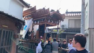 長洲葵祭  令和元年  大西車組  顔見せ