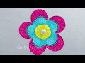 amazing needle art work flower hand embroidery new fantasy flower embroidery buttonhole stitch