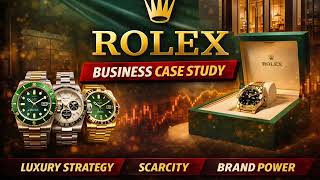 Rolex Business Case Study - Luxury Strategy, Scarcity and Brand Power!