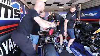 FSBK 2021 - Ledenon : Axel Maurin - QP | Les mécaniciens en action