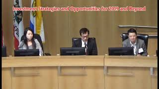 【一本初衷 僑社頻道】Investment Strategies and Opportunities for 2019 and Beyond