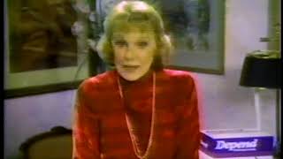 June Allyson--1981 Depend TV Commercial