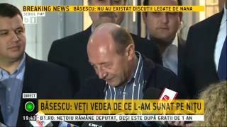 Traian Basescu, despre serviciile secrete