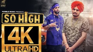 So High In 4K 60 FPS  Official Music Video | Sidhu Moose Wala ft. BYG BYRD | @Humble Music