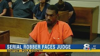 Judge denies bond for man accused in string of armed robberies