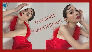 Dangered Dangerous กดปากแดงให้ดูแพง | เทคนิคง่ายๆ แค่เบาสีตา ลดสีแก้ม คุมโทน เน้นสีปากเป็นอันจบ