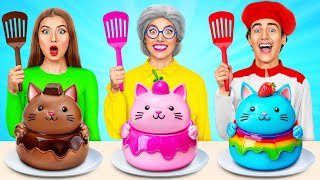 Me vs Grandma Cooking Challenge | Fantastic Kitchen Recipes by Multi DO Smile