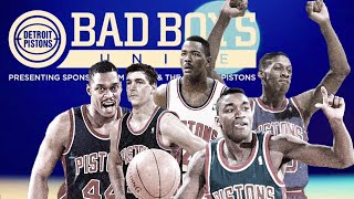 The Detroit Pistons’ 1989 Bad Boys Unite