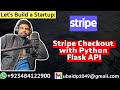 Integrate Stripe Checkout with Python Flask API | Lets Build a Startup: UBprogrammer.com