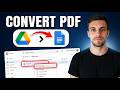 How to Convert PDF to Google Docs in Google Drive 2026 (Simple Guide)