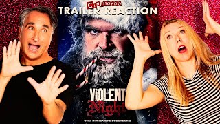 Violent Night Trailer Reaction! Official | David Harbour | John Leguizamo!