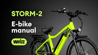 Check out Storm 2 e-bike manual 🔥 Ride strong with Whizz!