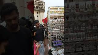 Charminar... Shopping street.