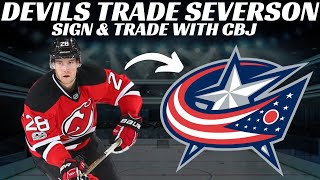 Breaking News: NHL Trade - Blue Jackets & Devils Sign & Trade for Damon Severson