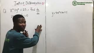 Implicit Differentiation 1 | Calculus