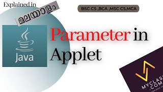 Parameters in Java Applet | Using PARAM Tag with Example Program Explained