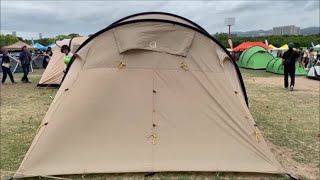 【OUTDOOR PARK 2019】ノルディスク レイサー 6 PU ベージュ（nordisk Reisa 6 PU beige）の紹介