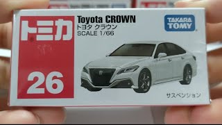 [トミカ]　NO.26 トヨタ クラウン　開封