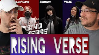 Rising Verse | [루시갱, 밤샘, 인재] Luci Gang, Bamsem, INJAE (REACTION) | METALHEADS React