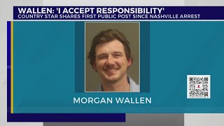 Morgan Wallen breaks silence about arrest for throwing chair from Nashville bar rooftop