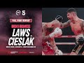 FULL FIGHT: Joe Laws vs Adam Cieslak | Wasserman Boxing