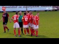 wke ziet geel en rood en verliest topper van de treffers