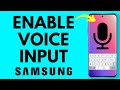 How to Enable Voice Typing on Samsung Keyboard