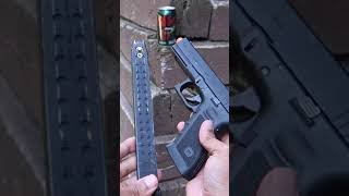 Glock 18c Full Auto vs SODA CAN