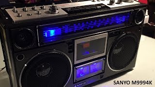 Sanyo M9994K Cassette deck fix and Bluetooth mod