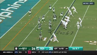 Walk-off TD! Tagovailoa's pass to Jonnu Smith gives Fins win vs. Jets in OT