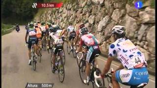 15ª ETAPA VUELTA A ESPAÑA L'ANGLIRU 1ª PARTE