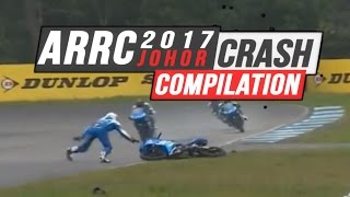 ARRC 2017 Johor Crash Compilation | No Music