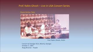 Rabin Ghosh - violin: Bhairavi