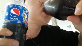 탄산이 톡톡 펩시콜라 500ml 음료수 먹방 pepsi cola drink mukbang