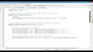 ⚡ Static Variables in Java for Automation Testing