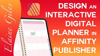 Design an Interactive Planner in Affinity Publisher