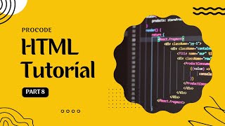 HTML Tutorial #8 | Lists in HTML | proCode