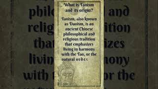 Taoism | What is Taoism and its origin?