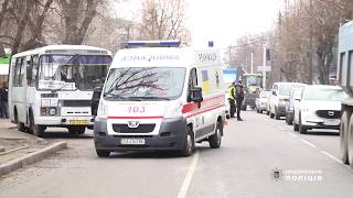 В Черкасах з погонею затримали водія Мерседеса, який збив жінку та намагався втекти з місця ДТП