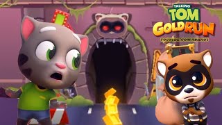 Talking tom gold run all heroes gameplay android