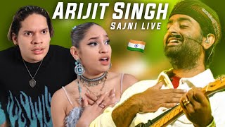 He SOUNDS BETTER LIVE! Waleska & Efra react to Arijit Singh - Sajni ( Laapata ladies ) first time
