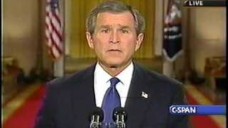 Archive: George Bush threatens Iraq 03-17-03 pt 1