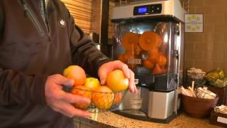 Zumex Versatile PRO Self Service Juicer at Freshly Squeezed's client   Unforked Restaurant