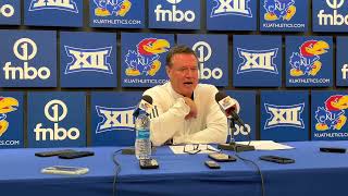 Kansas coach Bill Self on KU’s 76-62 win over Oklahoma State