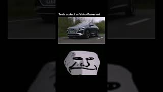 Tesla VS Volvo VS Audi | Brake test