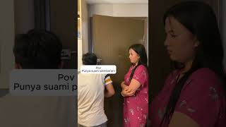 POV : SUAMI PEMBERANI #funny #shortvideo #comedy #gemoycouple #video #lucu #ngakak #shortsviral