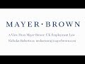 Episode 145: UK Employment Law - The View from Mayer Brown