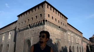 アキーラさん訪問③イタリア・ミラノ・スフォルツァ城！:Castello Sforzesco（ Sforza Castle）,Milan(Milano),Italy(Italia)